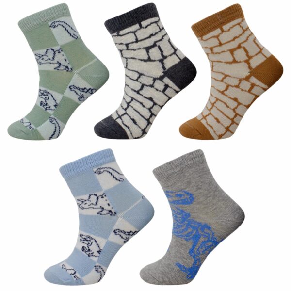 Medias Casual Tobillera Rex Varios Colores MECRISGA - Imagen 2