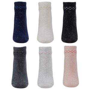 Medias Sin Costura Diamond Lia Varios Colores Pack X3 MECRISGA Talla 10-12