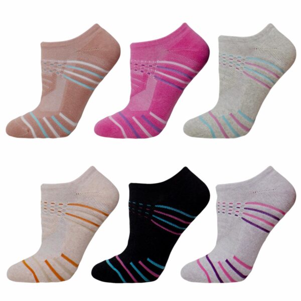 Medias Invisible Gold Varios Colores MECRISGA Talla 9-11 - Imagen 2