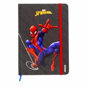 Libreta A Cuadros Diseño Spiderman DISNEY 80 Hojas