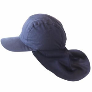 Gorro Playero Gabardina Capa Azul HUELLAS