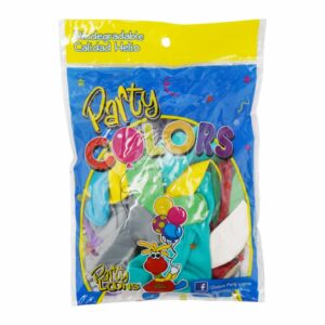 Globo N 9 Pastel Surtido PARTY LOONS Unidad
