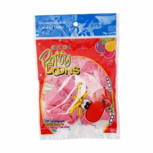 Globo N 9 Rosado PARTY LOONS Unidad
