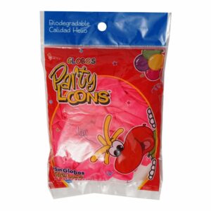 Globo N9 Neón Rosa PARTY COLORS x 25 Unidades