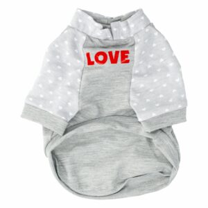 Camiseta Para Perro Love Tee THE PET FACTORY Talla Extra Pequeño