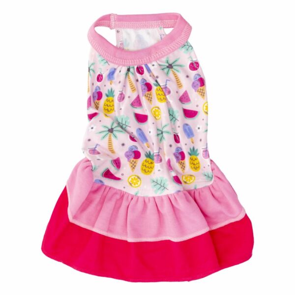 Vestido Para Mascota Summer Dress THE PET FACTORY Talla Extra Pequeño - Imagen 2