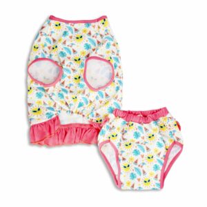 Vestido Para Mascota Duo Girl Summer THE PET FACTORY Talla Extra Pequeño