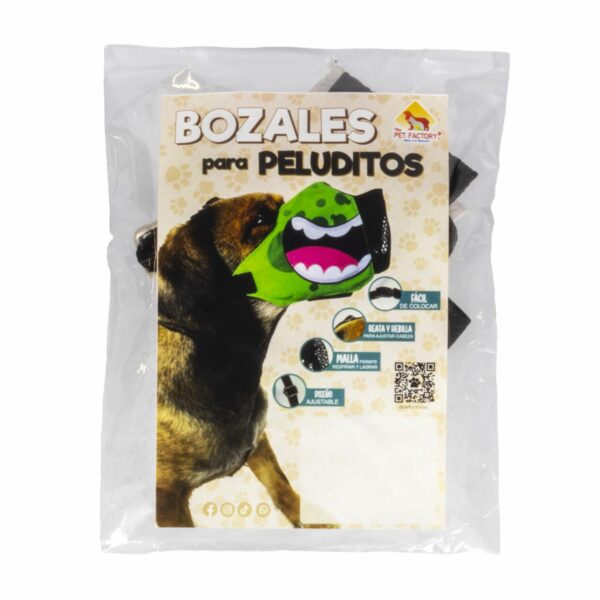 Bozal Para Perro Diseño Caritas THE PET FACTORY Talla Pequeño - Imagen 2