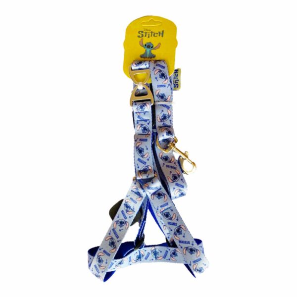Traílla Arnés Diseño Stitch Azul DISNEY 2 5Cm