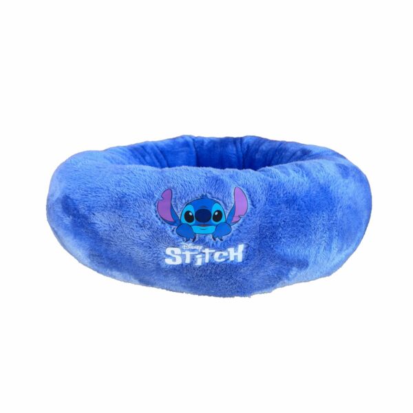 Cama Para Mascota Estilo Nido Afelpada Estampado De Stitch DISNEY Mediana