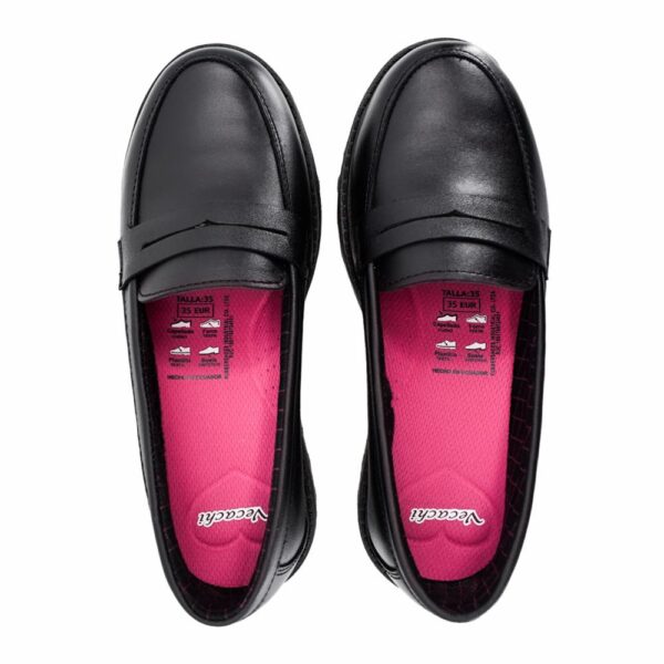 Zapato Escolar Mocasín Planta Alta VECACHI - Imagen 2