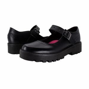 Zapato Escolar Mocasín Hebilla Detalle De Puntos VECACHI