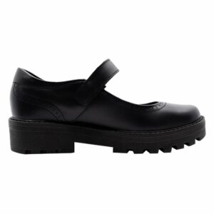 Zapato Escolar Mocasín Hebilla Detalle De Puntos VECACHI