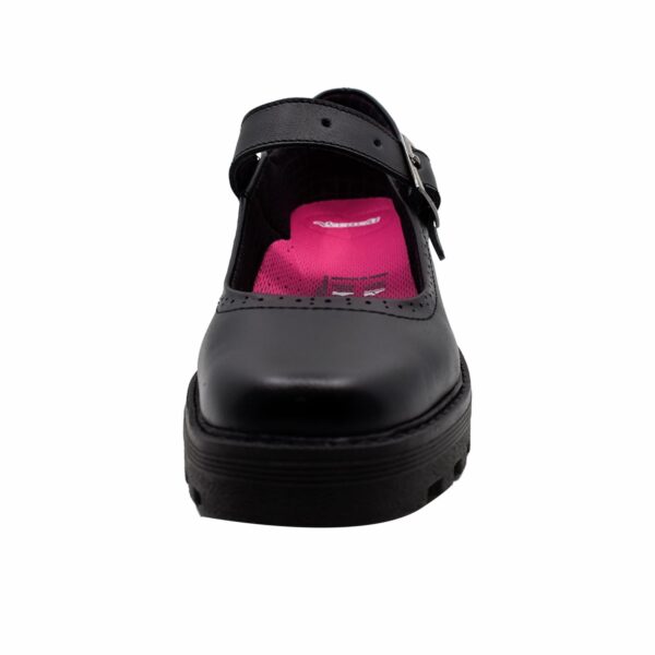 Zapato Escolar Mocasín Hebilla Detalle De Puntos VECACHI - Imagen 4