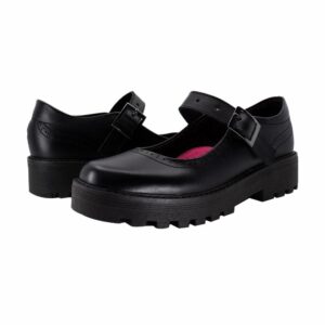 Zapato Escolar Mocasín Hebilla Detalle De Puntos VECACHI