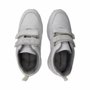 Zapato Escolar Deportivo Velcro Diseño De Corazones VECACHI