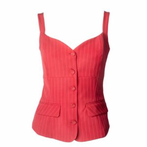 Top Casual Abierto Con  Botones TREND & STYLE