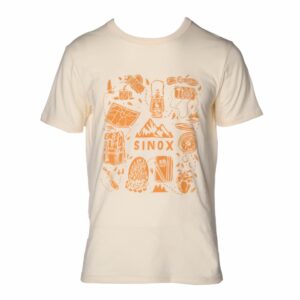 Camiseta Manga Corta Cuello Redondo Estampado SINOX