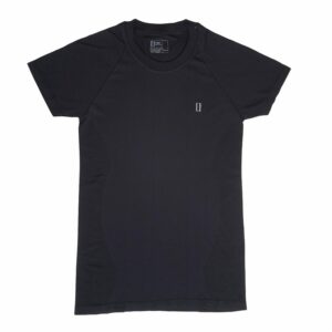 Camiseta Manga Corta Deportivo Dama Negro TSX