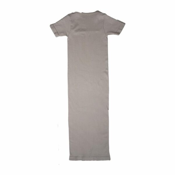 Vestido Escote Manga Corta  Taupe TESS - Imagen 2