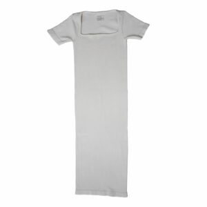 Vestido Escote Manga Corta  Nude TESS