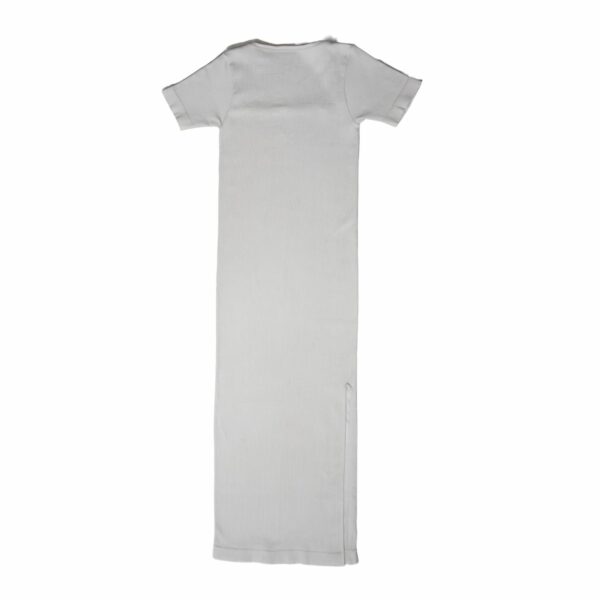Vestido Escote Manga Corta  Nude TESS - Imagen 2
