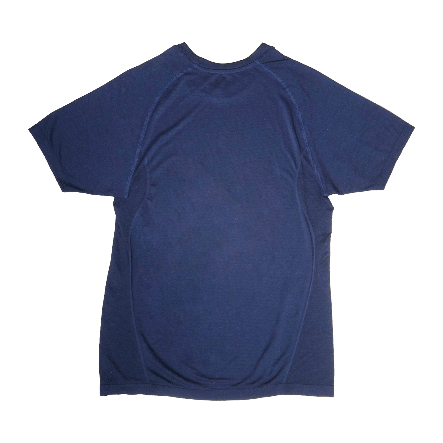 Camiseta Manga Corta Deportivo Hombre Azul TSX