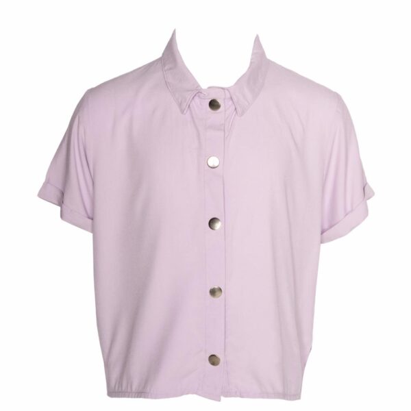 Blusa Mangas Cortas Abierta TOP KIDS - Imagen 3