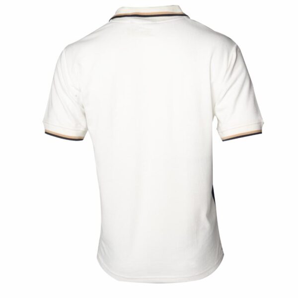 Camiseta Polo Manga Corta Franja Rosada - Imagen 2