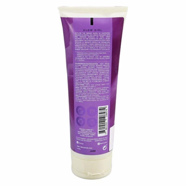 Crema Corporal Con Brillos Glow Girl Vitamina E PORMUÀ 250 Ml - Imagen 2