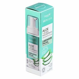 Limpiador Facial Aloe + Acido Hialuronico En Espuma SKIN CARE 150 Ml