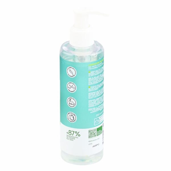 Limpiador Facial Aloe + Acido Hialuronico En Gel SKIN CARE 200 Ml - Imagen 2