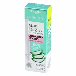 Contorno De Ojos Aloe + Acido Hialuronico SKIN CARE 15 Ml