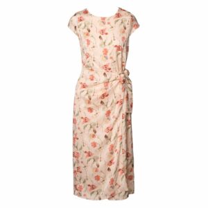 Vestido Manga Corta Combinado TREND & STYLE