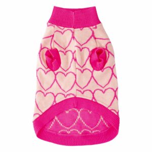 Suéter Para Perro Cenefa Corazón MY STYLE Talla Grande