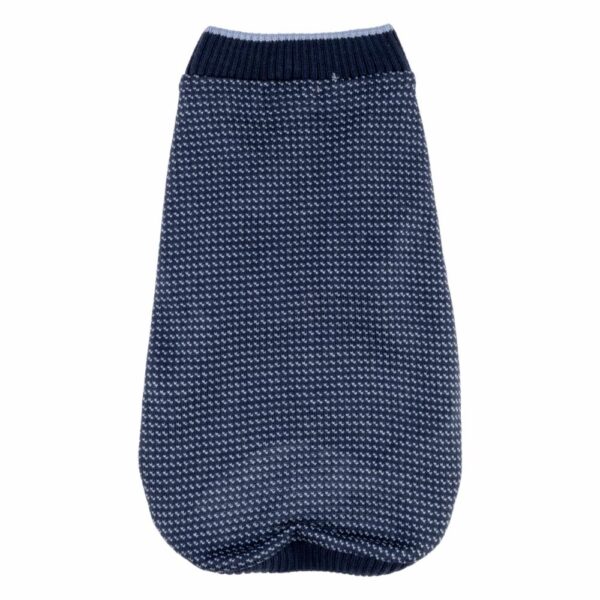 Sweter Para Perro Tejido Azul MY STYLE Talla Mediano - Imagen 2
