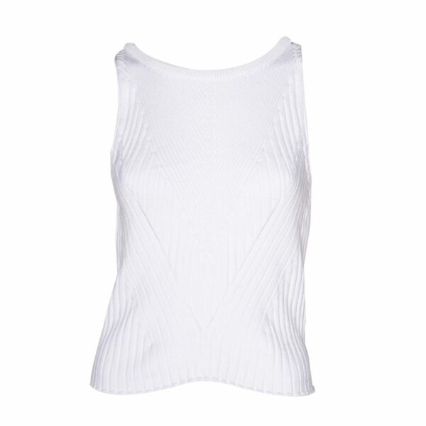 Top Juvenil Cuello Redondo Sin Manga TREND & STYLE