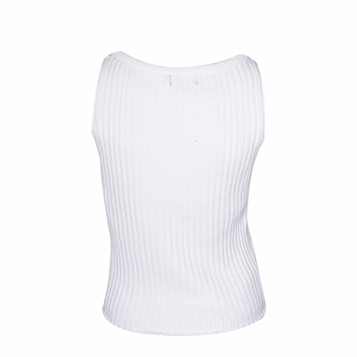 Top Juvenil Cuello Redondo Sin Manga TREND & STYLE - Imagen 2