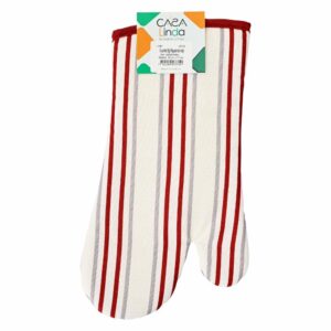 Guante Rayas nad Rojo CASA LINDA 33 X 17 Cm