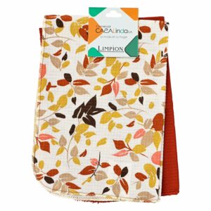 Set De Limpiones Acuf Terracota CASA LINDA 60 X 40 Cm