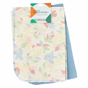 Set De Limpiones Acuf Celeste CASA LINDA 60 X 40 Cm
