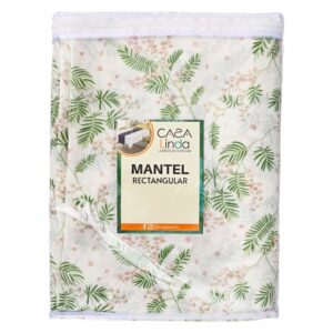 Mantel Pétalos Rectangular 6 Puestos CASA LINDA 200 X 145 Cm