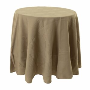 Mantel Redondo Habano 6 A 8 Puestos CASA LINDA