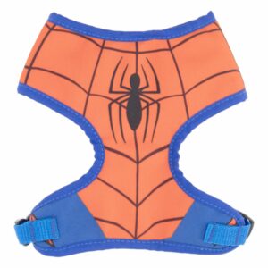 Arnés Para Perro Diseño Spiderman Rojo MARVEL Talla Pequeño