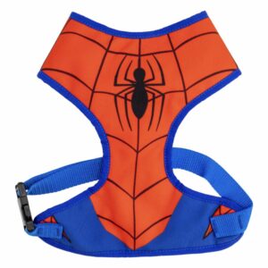 Arnés Para Perro Diseño Spiderman Rojo MARVEL Talla Mediano
