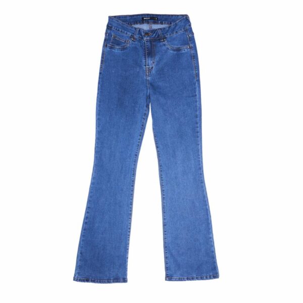Jean Kick Boot Azul Medio MGX BASIC - Imagen 3
