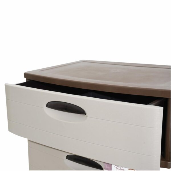 Cajonera Super Madeira 4 Pisos CASA PICA Plástico - Imagen 5