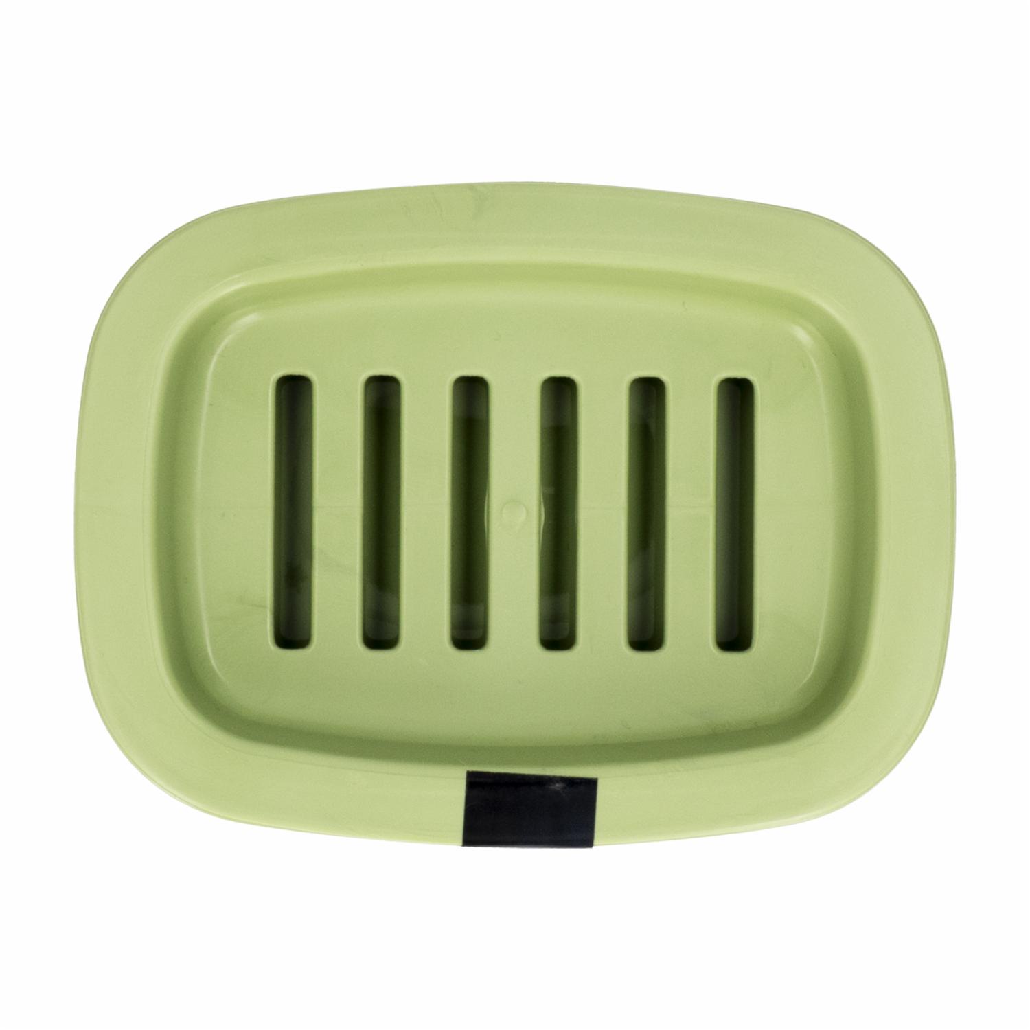 Jabonera Línea Aura Verde Essential CASA PICA 13X10X3.5  Cm - Imagen 2