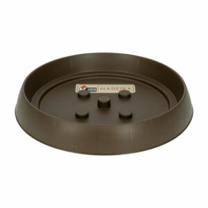 Base Para Macetero Ratan Madera Redondo Cafe CASA PICA Mediano