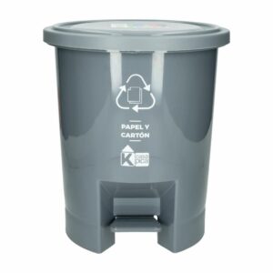 Tacho De Basura Desechos Papel Y Cartón Con Tapa CASA PICA 10 Litros